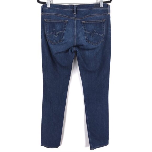 AG‎ ADRIANO GOLDSCHMIED Women’s THE STEVIE Slim Straight Jeans USA MADE Size 30R - Picture 2 of 14